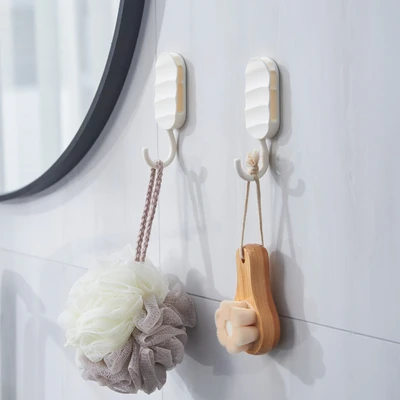Gambar Stora Gantungan Kabel Serbaguna Permanen Set 2 pcs - Putih