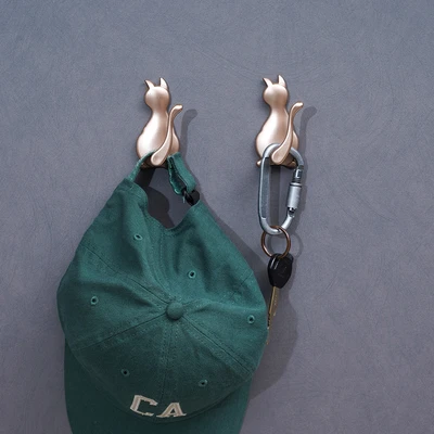 Gambar Stora Gantungan Dinding Permanen Cat Set 2 pcs - Rose Gold