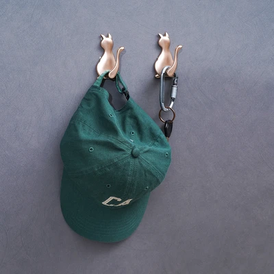 Gambar Stora Gantungan Dinding Permanen Cat Set 2 pcs - Rose Gold