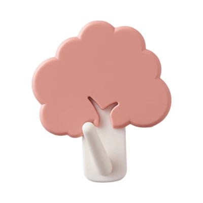 Gambar Stora Gantungan Dinding Permanen Design Tree Set 2 pcs - Pink/Kuning