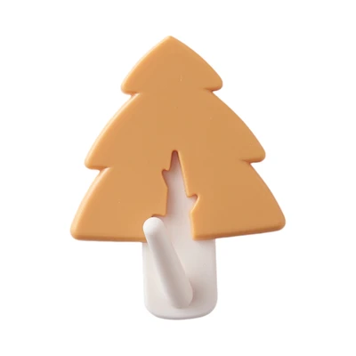 Gambar Stora Gantungan Dinding Permanen Design Tree Set 2 pcs - Pink/Kuning