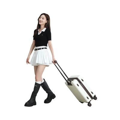 Gambar Mesuca Koper Pc & Abs Tsa Lock Winnie The Pooh 23893