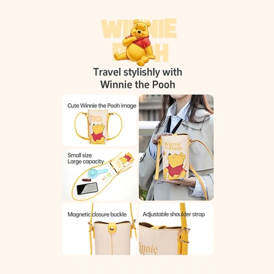 Gambar Mesuca Tas Selempang Winnie The Pooh 41035