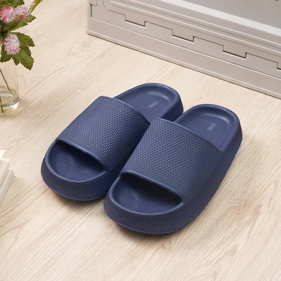 Gambar Ataru Ukuran 44 Sandal Thick Slides - Biru Navy