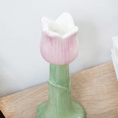 Gambar Informa 8x7.5x19 cm Patung Miniatur Dekorasi Flowery - Ungu
