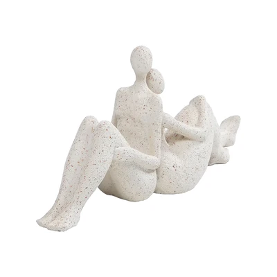 Gambar Informa 27.5x7x12 cm Patung Miniatur Leanon Couple
