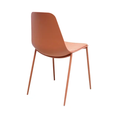 Gambar Informa Flavian II Kursi Makan Fabric - Oranye Teracotta