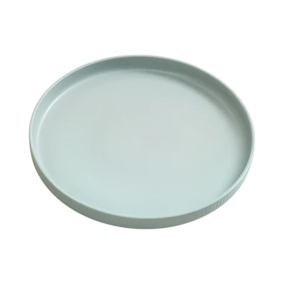 Gambar Delicia Piring Saji Dessert Stoneware Stripes 20 cm - Hijau