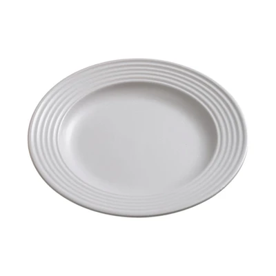 Gambar Delicia Piring Saji Dessert Stoneware Swirls 20 cm - Abu-Abu
