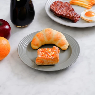 Gambar Delicia Piring Saji Dessert Stoneware Swirls 20 cm - Hijau