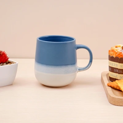 Gambar Delicia Clody Mug Keramik Stoneware 500 ml Set 2 pcs - Mix