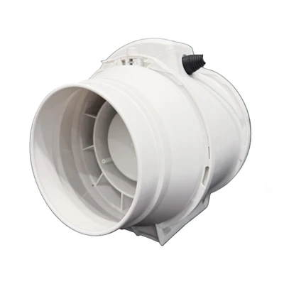 Gambar Krisbow Blower Inline Duct Fan 6 Inch - Putih