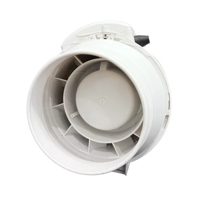 Gambar Krisbow Blower Inline Duct Fan 6 Inch - Putih