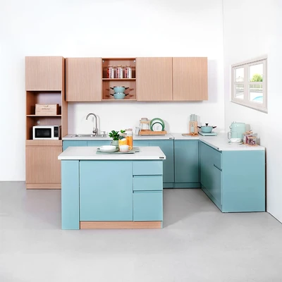 Gambar Informa Denton Meja Dapur - Hijau Sage