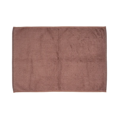 Gambar Forhom Keset Kamar Mandi Katun Dual Color 40x60 cm - Nougat/Hijau