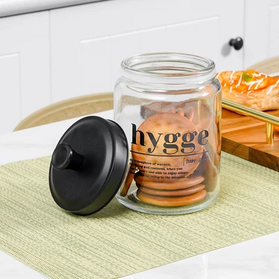 Gambar Informa Cova Stoples Kaca 700 ml - Hitam