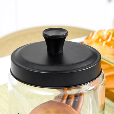 Gambar Informa Cova Stoples Kaca 700 ml - Hitam
