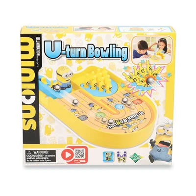 Gambar Epoch Playset Minions U-turn Bowling Tegn75180