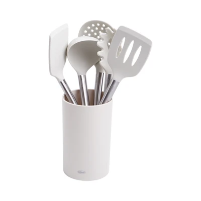 Gambar Culinart Peralatan Masak Dengan Tempat Penyimpanan Set 6 pcs - Krem Beige