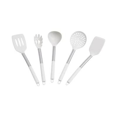 Gambar Culinart Peralatan Masak Dengan Tempat Penyimpanan Set 6 pcs - Krem Beige