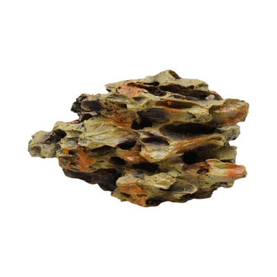 Gambar Fishland Dekorasi Akuarium Polyresin Eragon 10.2 cm - Cokelat
