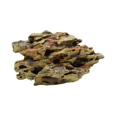 Gambar Fishland Dekorasi Akuarium Polyresin Eragon 10.2 cm - Cokelat