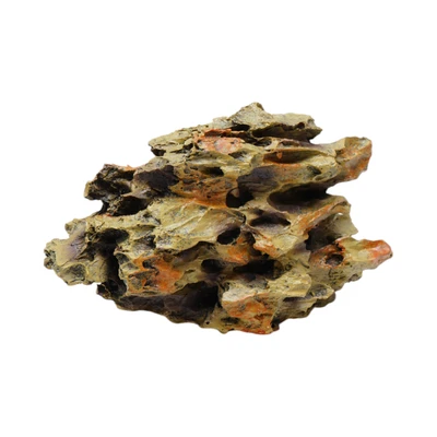 Gambar Fishland Dekorasi Akuarium Polyresin Eragon 10.2 cm - Cokelat