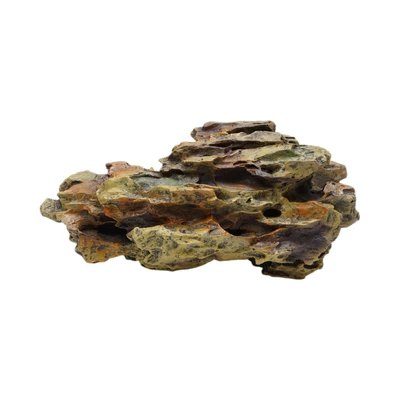 Gambar Fishland Dekorasi Akuarium Polyresin Eragon 11.8 cm - Cokelat