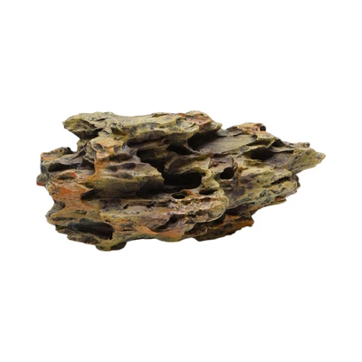 Gambar Fishland Dekorasi Akuarium Polyresin Eragon 11.8 cm - Cokelat