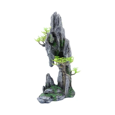 Gambar Fishland Dekorasi Akuarium Polyresin Cliff 20 cm