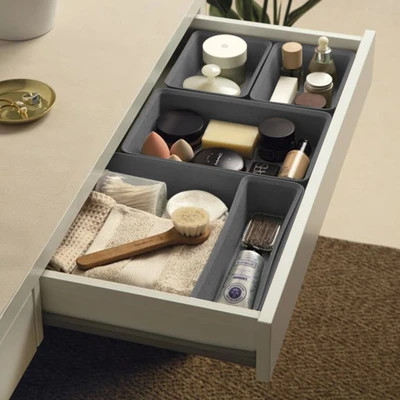 Gambar Tatay Organizer Laci Set 4 pcs - Abu-Abu Terra