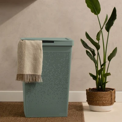 Gambar Tatay Keranjang Laundry 42.5x35.5x62 cm - Hijau Terra