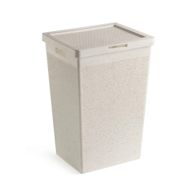 Gambar Tatay Keranjang Laundry Ecohome 42.5x35.5x62 cm - Putih Terra