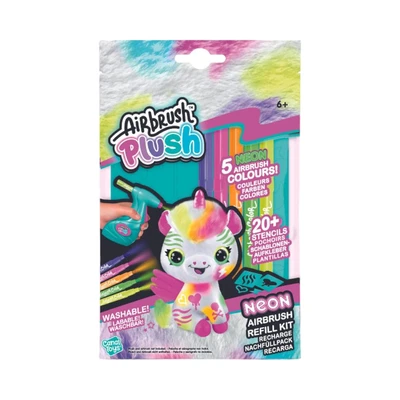 Gambar Canal Toys Set Spidol Airbrush Plush Neon Refill Kit