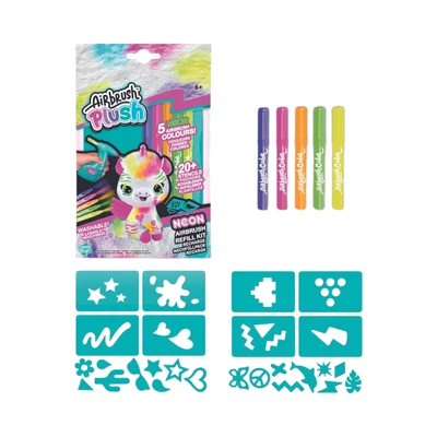 Gambar Canal Toys Set Spidol Airbrush Plush Neon Refill Kit