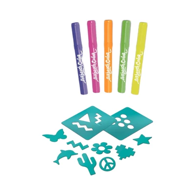 Gambar Canal Toys Set Spidol Airbrush Plush Neon Refill Kit