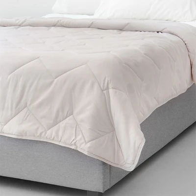 Gambar Informa 150x200 cm Bed Cover Seri Marshmallow - Cokelat Muda