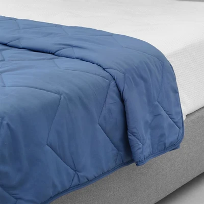 Gambar Informa 150x200 cm Bed Cover Seri Marshmallow - Biru Navy