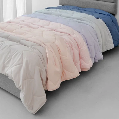 Gambar Informa 150x200 cm Bed Cover Seri Marshmallow - Biru Navy