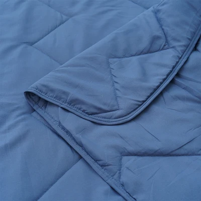 Gambar Informa 150x200 cm Bed Cover Seri Marshmallow - Biru Navy