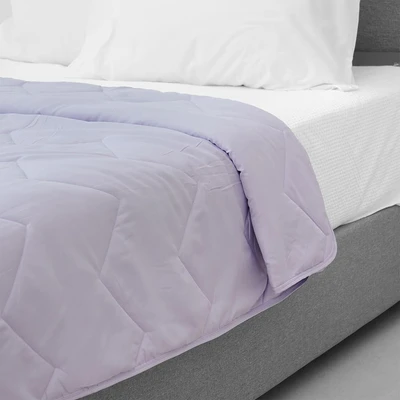 Gambar Informa 150x200 cm Bed Cover Seri Marshmallow - Ungu Muda