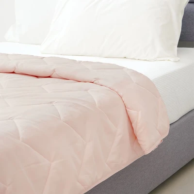 Gambar Informa 150x200 cm Bed Cover Seri Marshmallow - Peach Muda