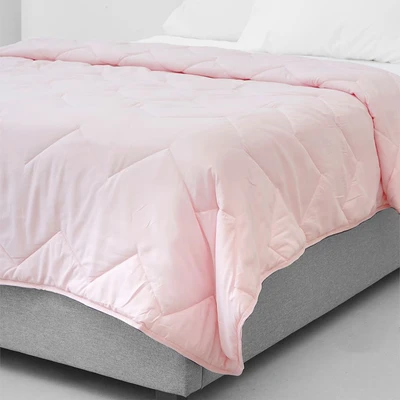 Gambar Informa 150x200 cm Bed Cover Seri Marshmallow - Pink Muda