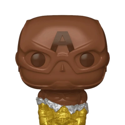 Gambar Funko Pop Figure Captain America Easter Chocolate Bobblehead Fun77170