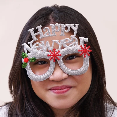 Gambar Ataru Kacamata Natal Christmas Happy New Year