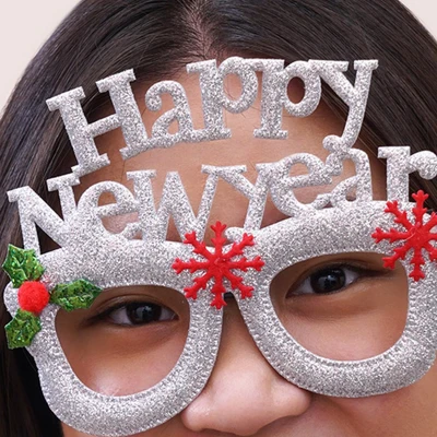 Gambar Ataru Kacamata Natal Christmas Happy New Year
