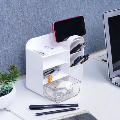 Gambar Stora Wabi Sabi Organizer Meja - Putih