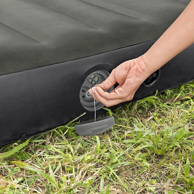 Gambar Bestway 203x152x25 cm Kasur Angin Queen Dengan Built-In Pump