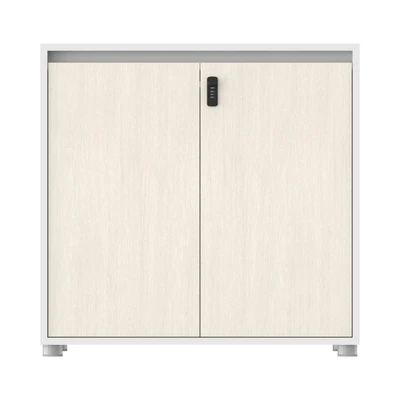 Gambar Sieben Kabinet Kantor 2 Pintu Low - Putih Ivory