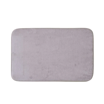 Gambar Forhom Hawaii Keset Kamar Mandi 40x60 cm Set 2 Pcs - Hijau/Abu-Abu